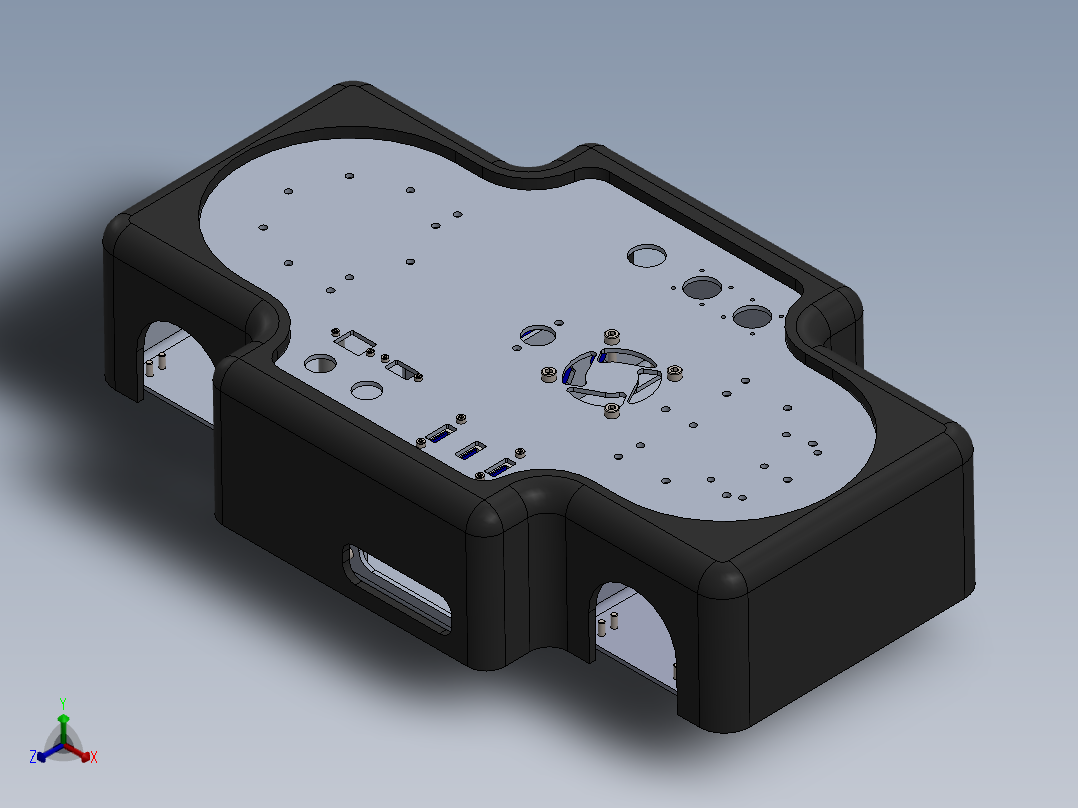 AGV小车、AGV(116)正等轴测图