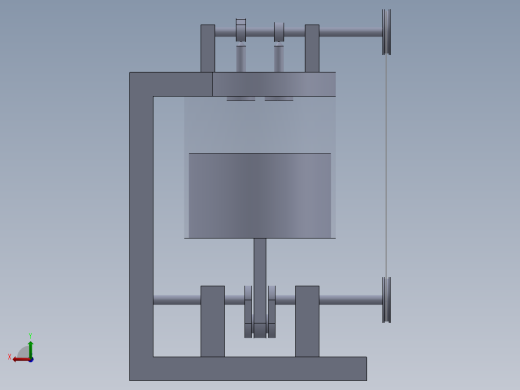 汽车活塞运动后视缩略图