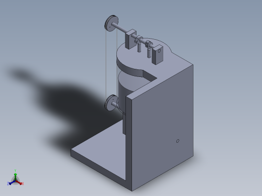汽车活塞运动正等轴测缩略图