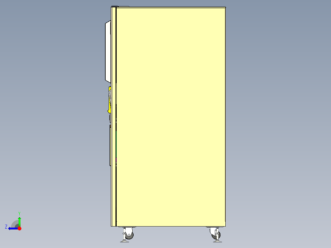 黄金售货机右视图