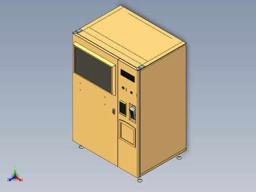 黄金售货机正等轴测缩略图