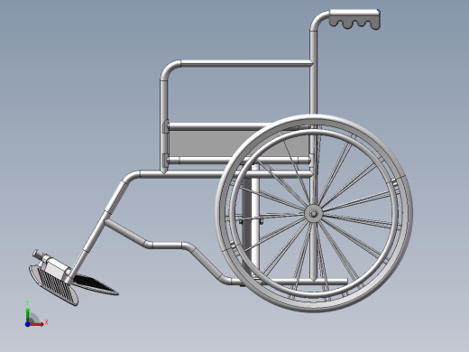 轮椅模型设计