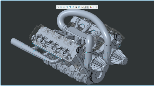 v6涡轮增压引擎121缩略图