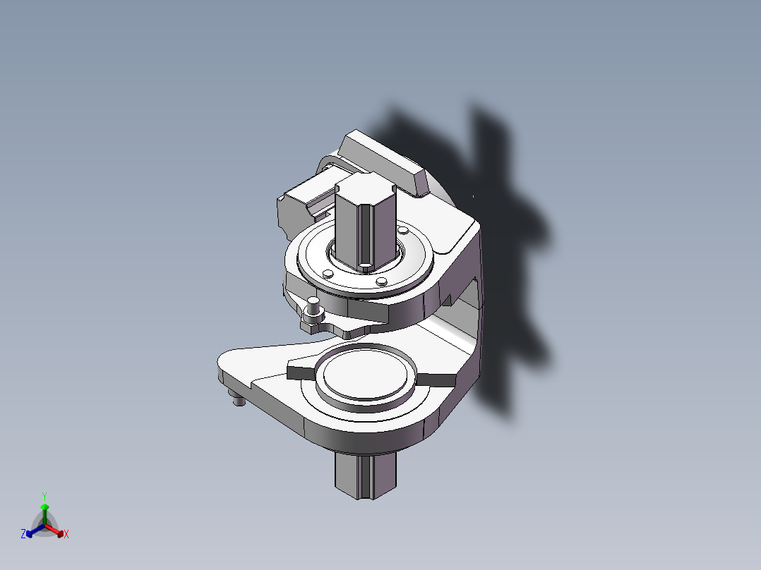腰(1)正等轴测图