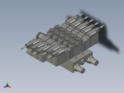机器人模组电磁阀组