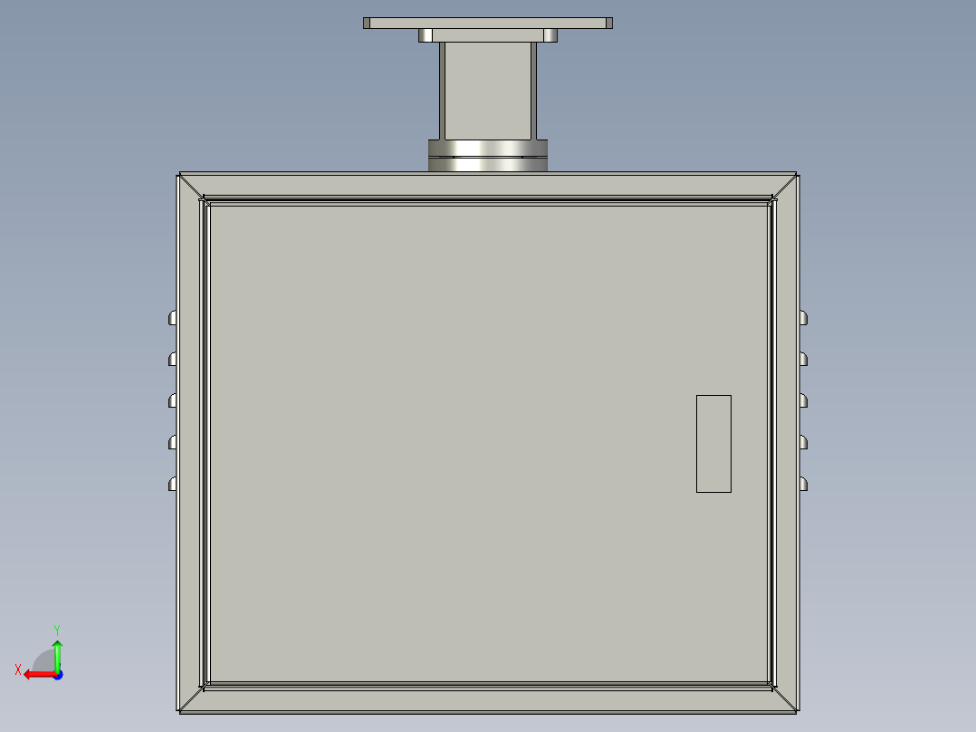 060200操作屏部件后视图