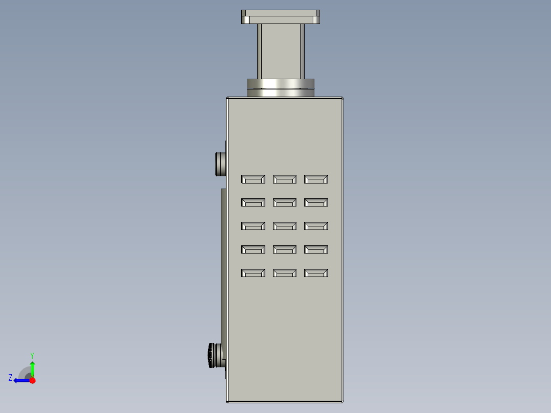 060200操作屏部件右视图