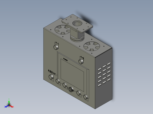 060200操作屏部件正等轴测缩略图