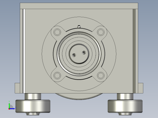 从动轮箱安装总成左视缩略图