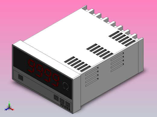 DP4智能数显欧姆表[DP4]正等轴测缩略图