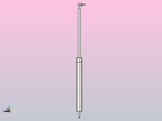 gsb28-d-e-s210_asm氮气弹簧右视缩略图