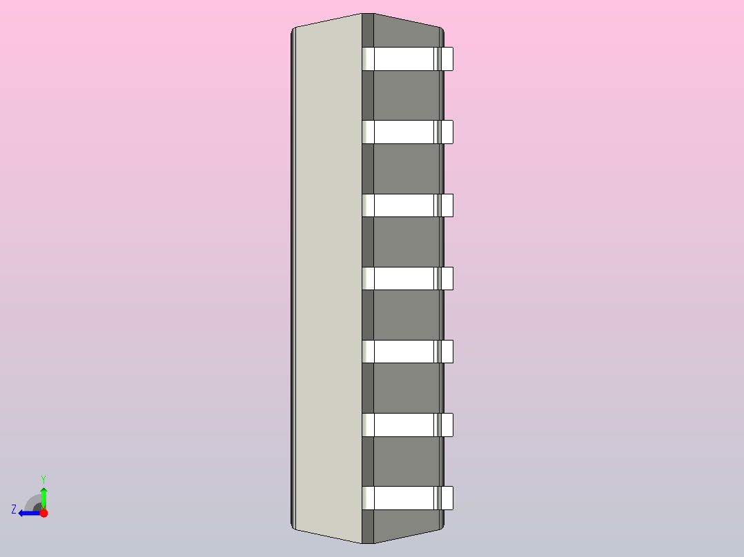106x SOIC 封装（小外形集成电路）SOIC127P1032X265-14AN右视图