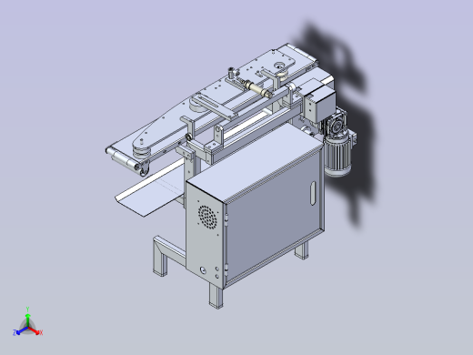 理料输送机 3D模型