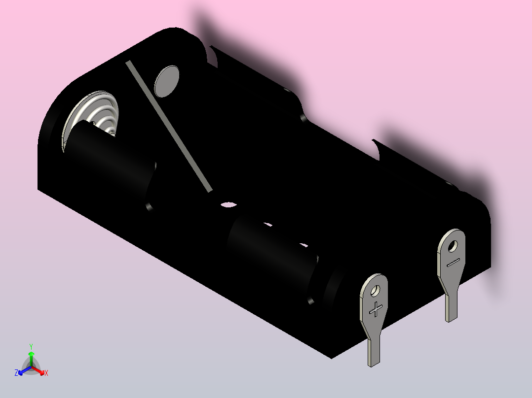 各种电池系列模型 (36)主视图