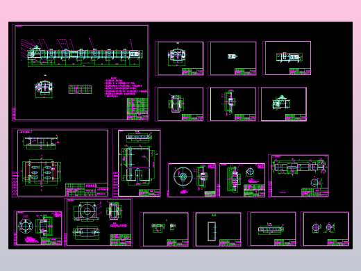 水平刮板输送机-机头段设计