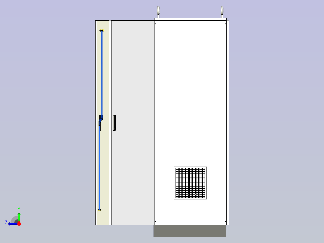 仿威图630A正装120A交流接触器右视图