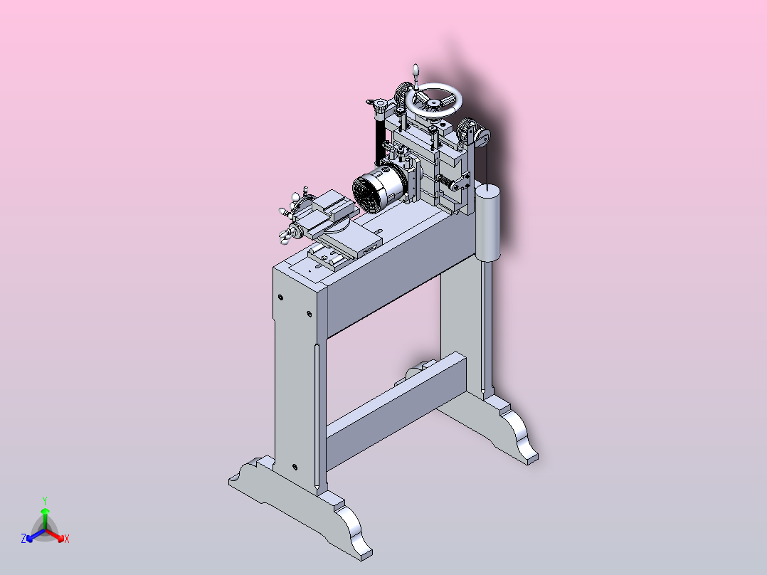 直线引擎正等轴测图