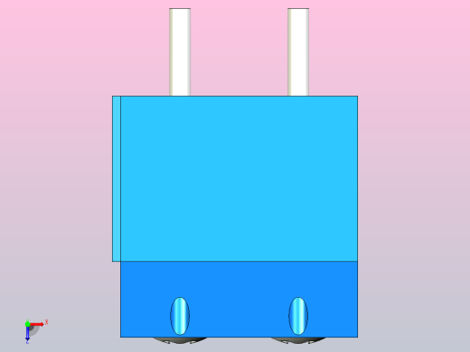 KF301-5-2P螺丝连接器俯视缩略图