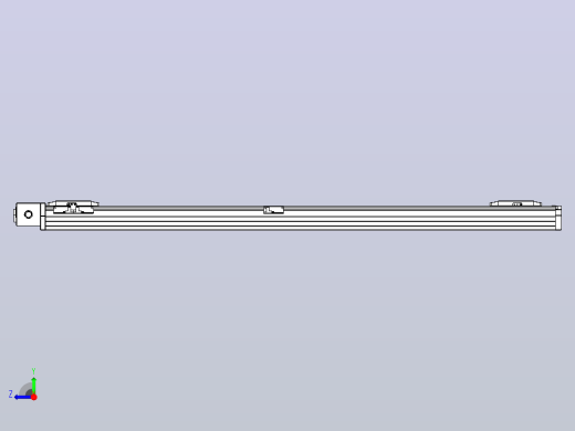 皮带直线轴双滑块型TPA-GCBS-80-P60-L500-DR-M20-N3右视缩略图