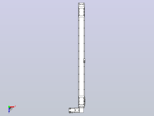 皮带直线轴双滑块型TPA-GCBS-80-P60-L500-DR-M20-N3俯视缩略图