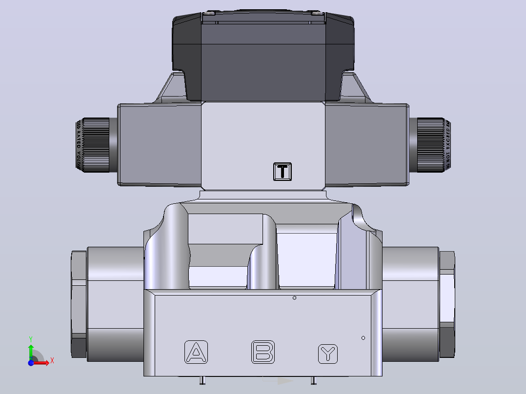 液压元件，电磁阀，泵，阀Continental Hydraulics-VSD07M_2_3前视图