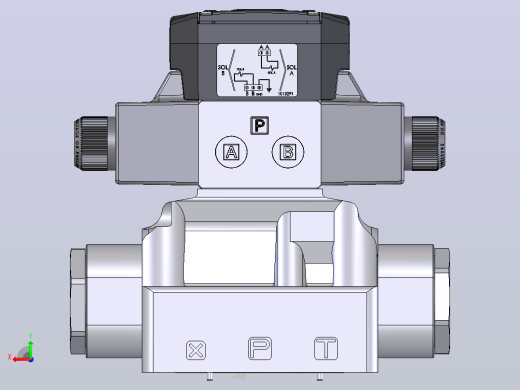 液压元件，电磁阀，泵，阀Continental Hydraulics-VSD07M_2_3后视缩略图