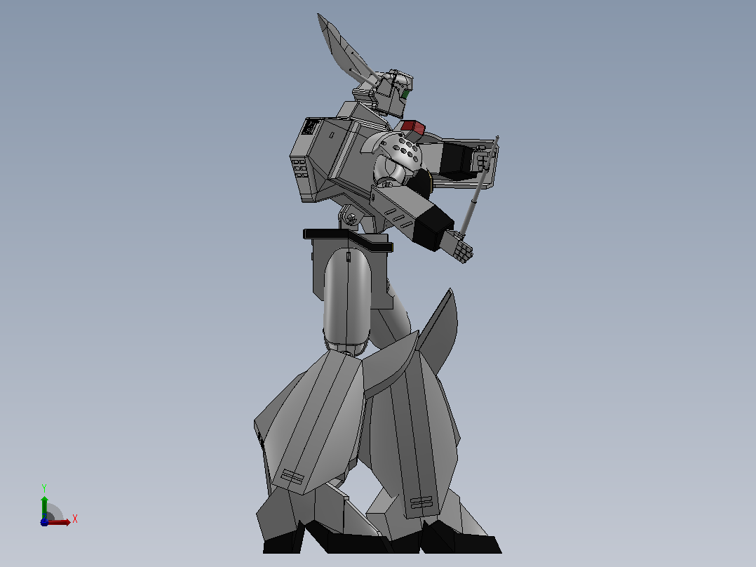 AV-98英格拉姆1号机器人前视图