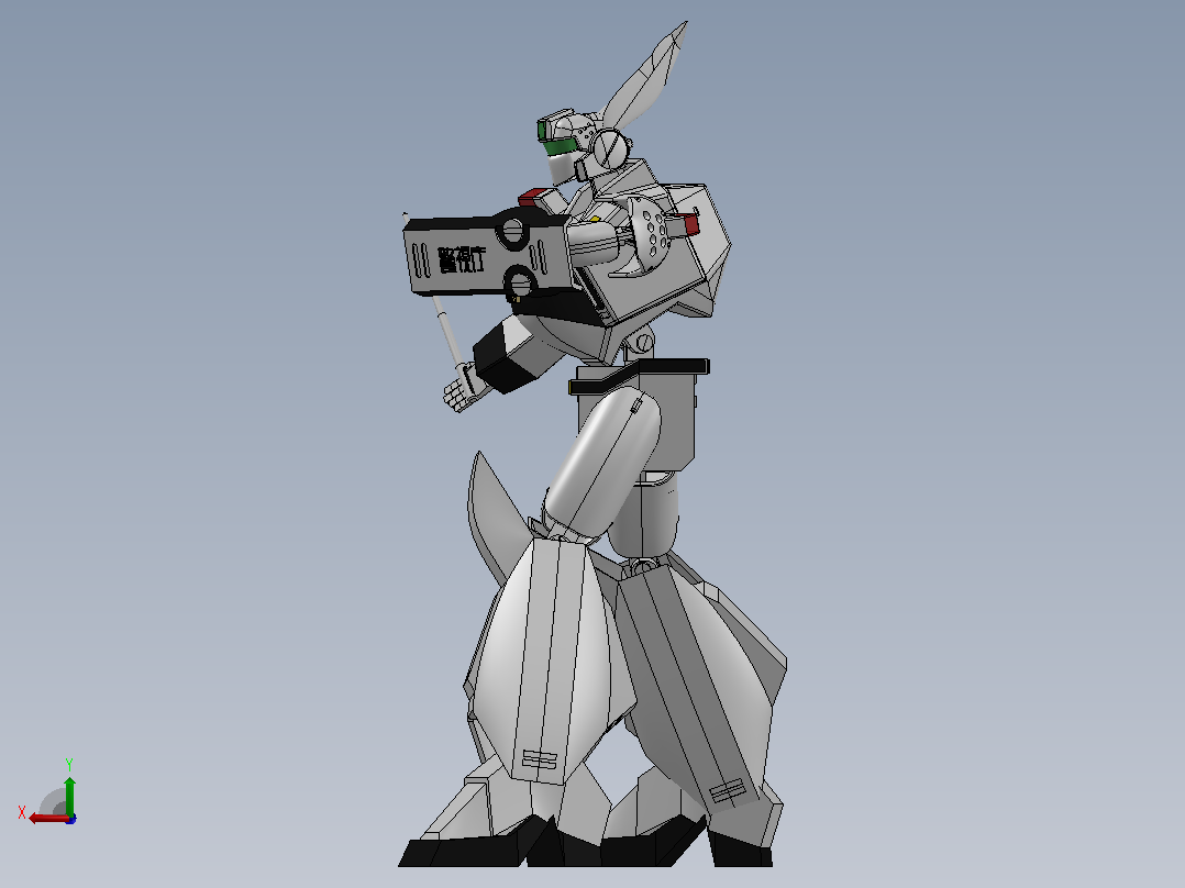 AV-98英格拉姆1号机器人后视图