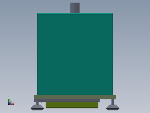 立式剥皮机工装前视缩略图