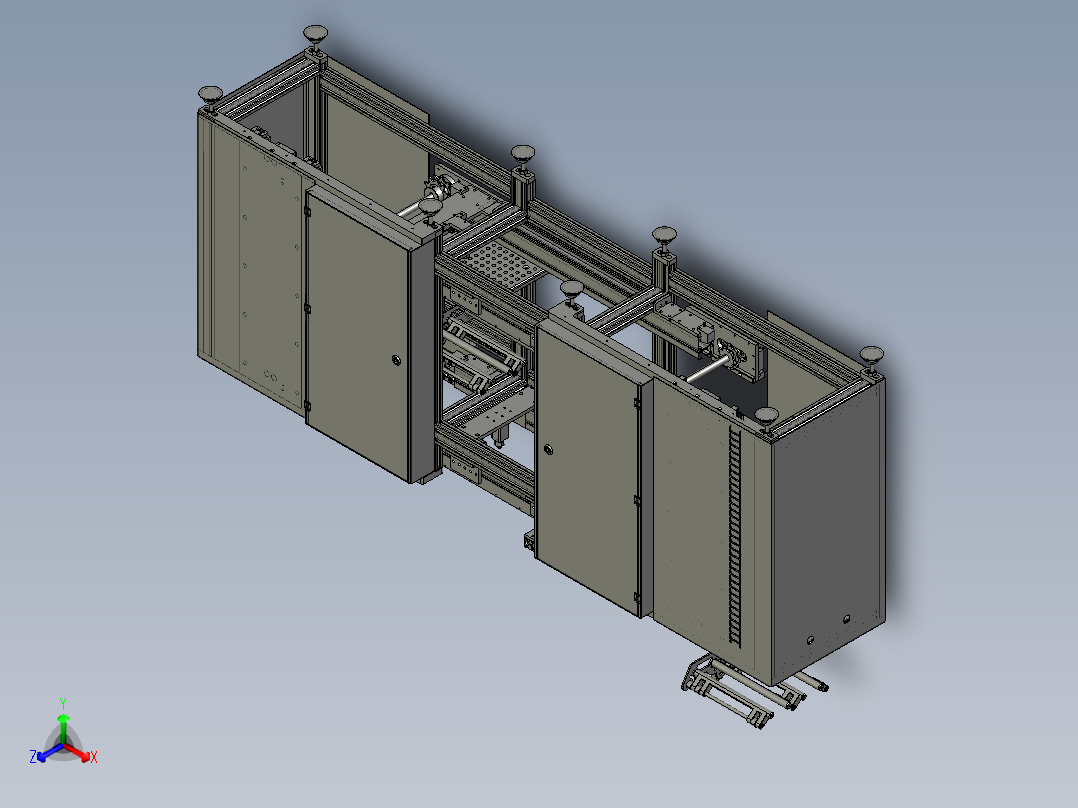 上下双层回流线体stp