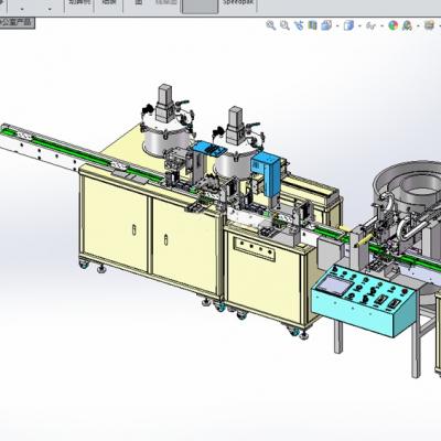 全自动点胶组装机 3D模型