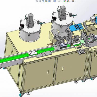 全自动点胶组装机 3D模型缩略图