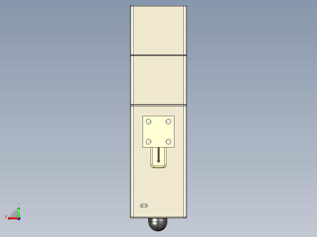 3d灯模型下载后视图