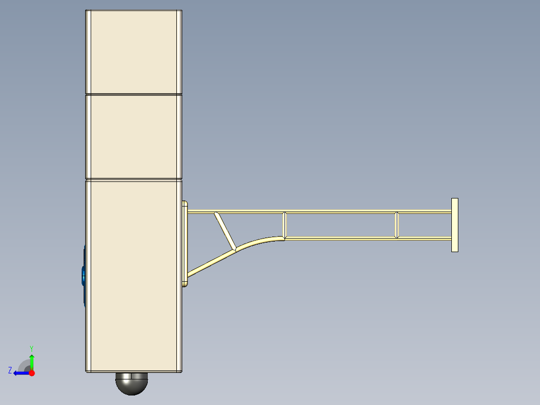 3d灯模型下载右视图