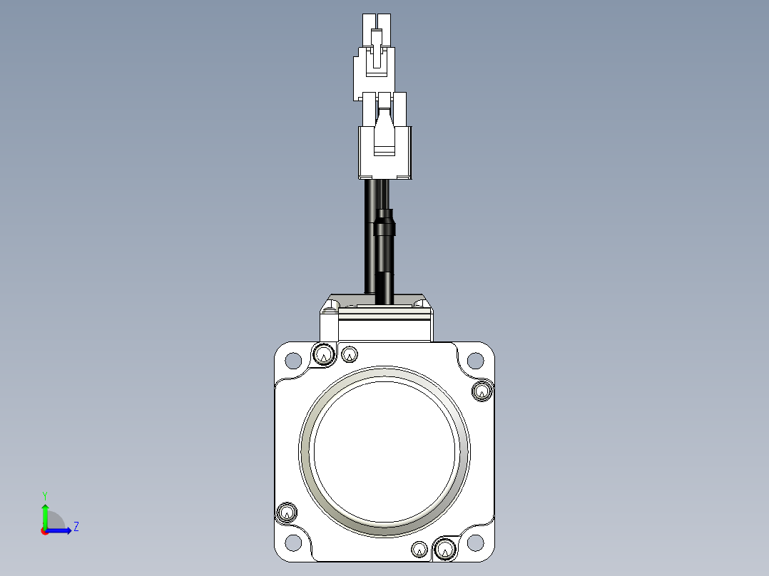 松下电机-MATSUSHITA_MHMF042L1U22左视图