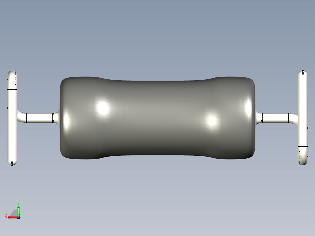 功率电阻WP5S后视图