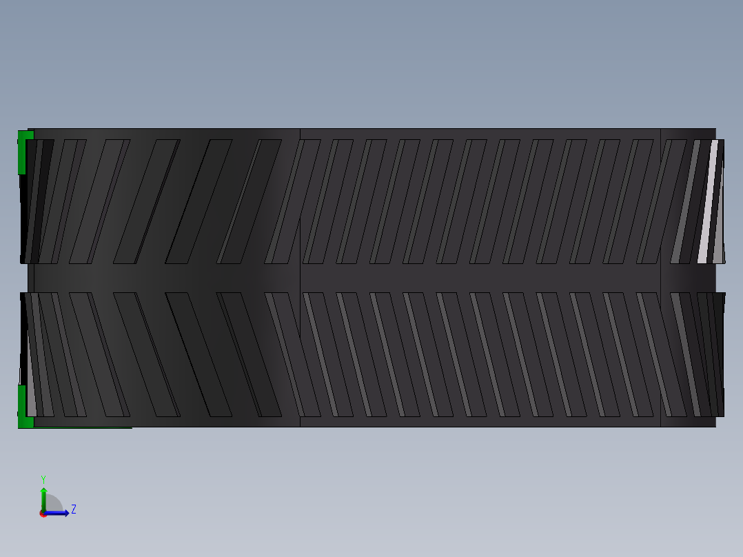 三角履带轮3D模型 1013663===150左视图