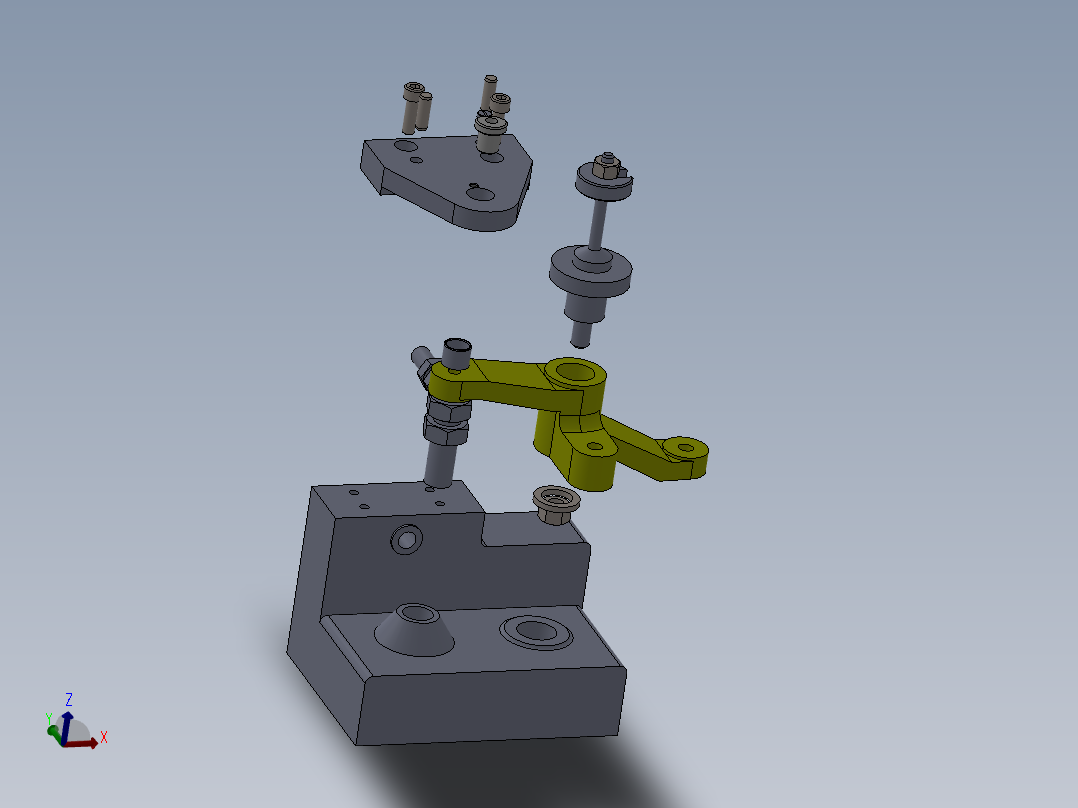 铣床等臂杠杆加工工艺及钻φ8孔夹具设计【含三维SolidWorks】