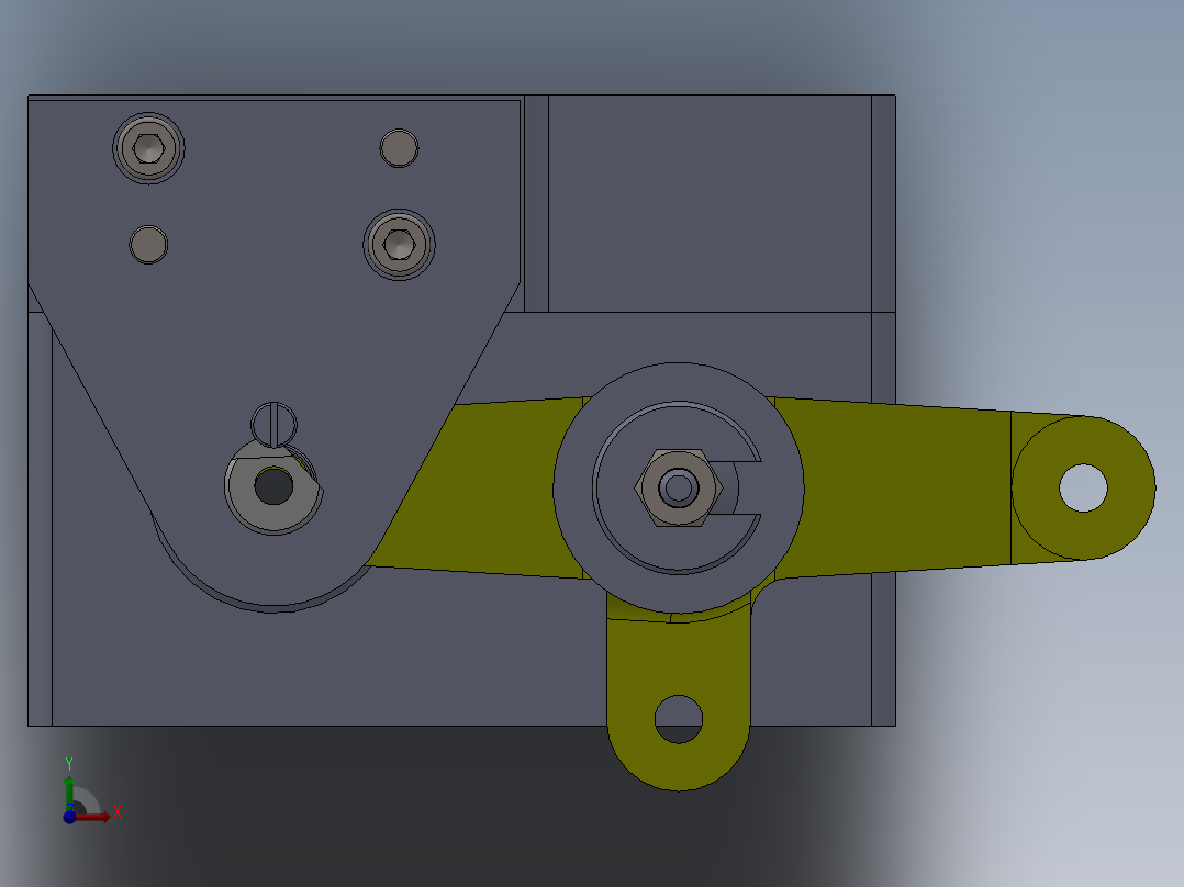 铣床等臂杠杆加工工艺及钻φ8孔夹具设计【含三维SolidWorks】前视图