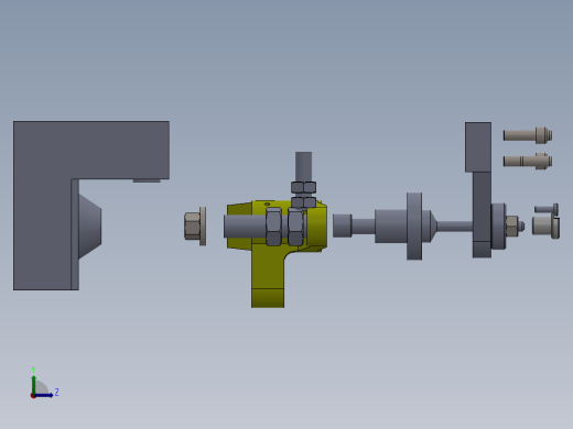 铣床等臂杠杆加工工艺及钻φ8孔夹具设计【含三维SolidWorks】左视缩略图