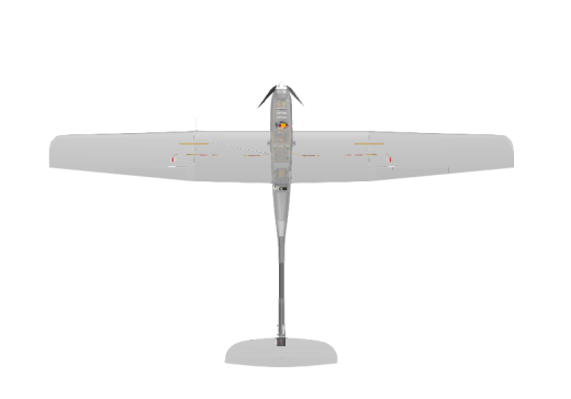 固定翼手抛机装配图缩略图