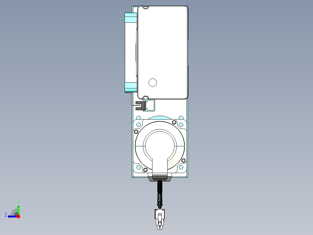 威洛博VC丝杆传动-无尘环境VC14-Lxx-C-S550-BL-ZP75-C3右视图