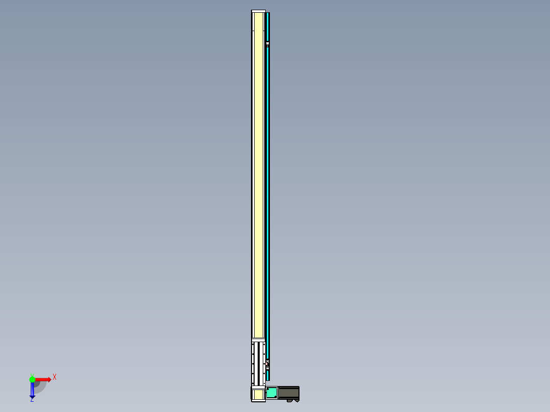 欧规系列-LB6-L130-C-S1450-BL-P40-D3俯视图
