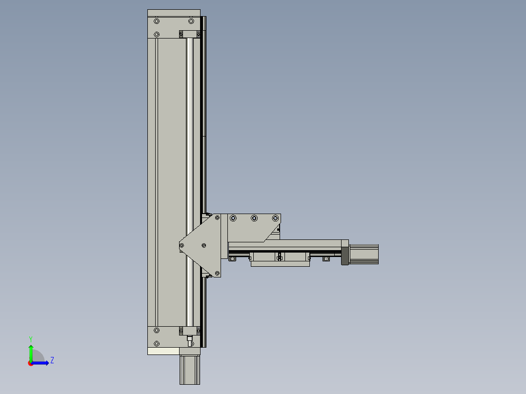 CNC 加工中心6左视图