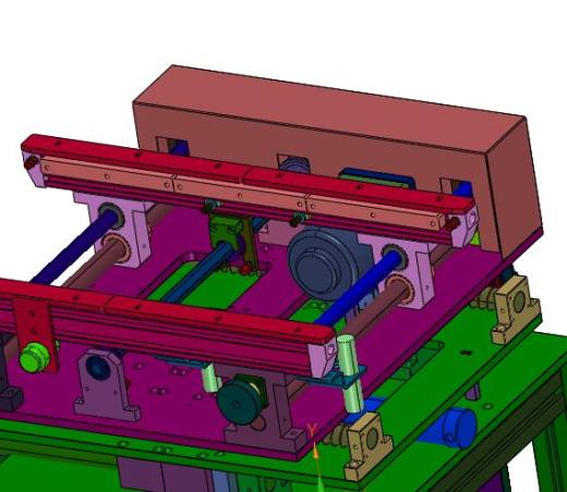 载板治具对接式传送机构缩略图