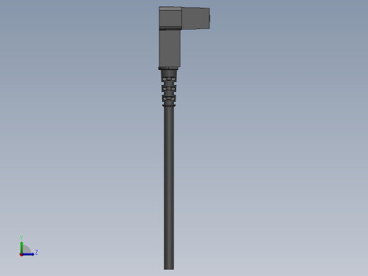 欧姆龙6系槽型光电（常用）导线引出型2M-EE-SX671-WR左视缩略图