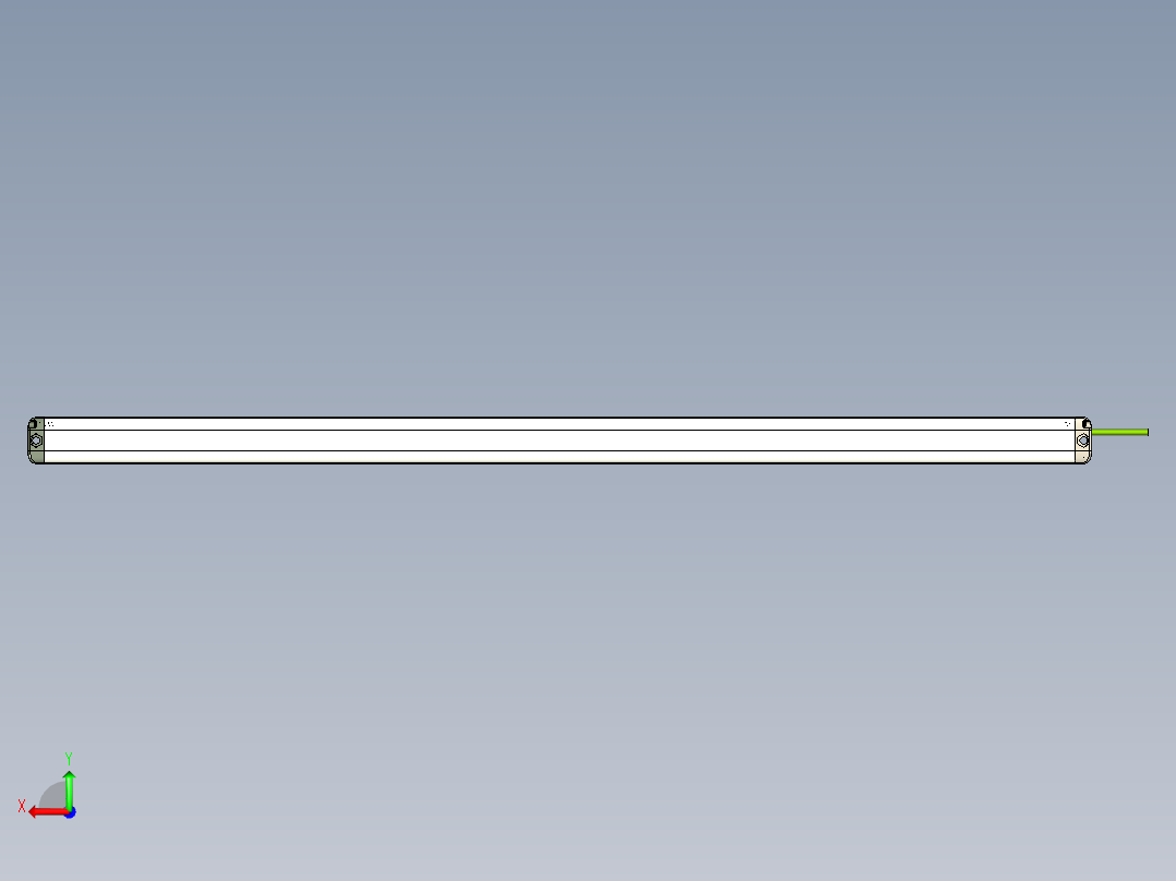 安全_区域传感器H2TLP1640_3D后视图