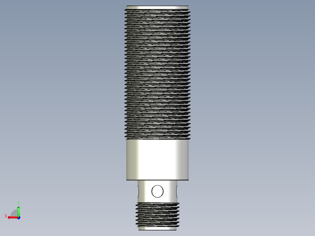 超声波传感器USC300_500后视图