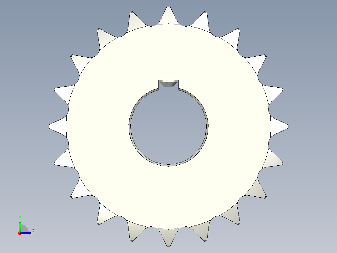 链轮-Sprocket_20-30-50-44_12-Y3左视图