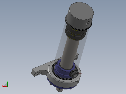 柱式液压缸后视缩略图